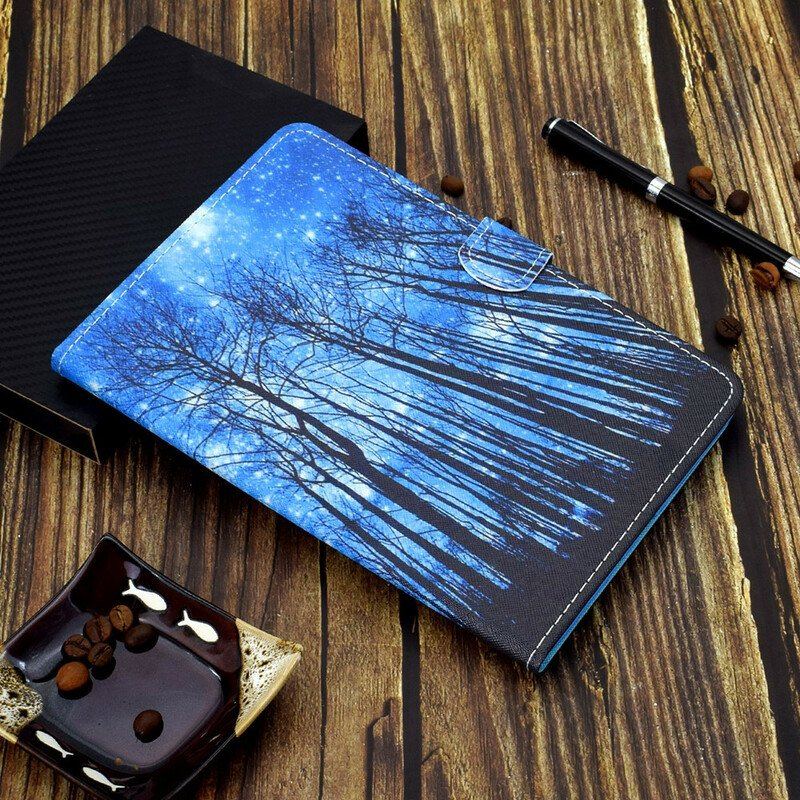 Etui Folio do Samsung Galaxy Tab A7 Lite Nocny Las