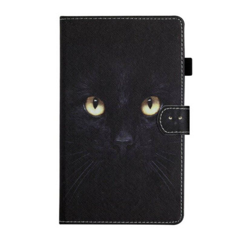 Etui Folio do Samsung Galaxy Tab A7 Lite Oczy Czarnego Kota