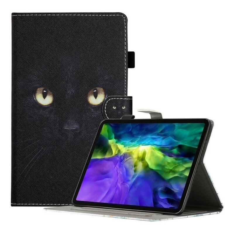 Etui Folio do Samsung Galaxy Tab A7 Lite Oczy Czarnego Kota