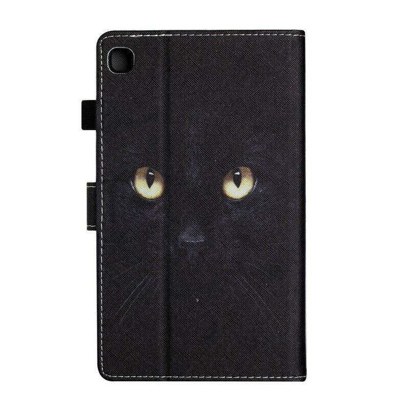 Etui Folio do Samsung Galaxy Tab A7 Lite Oczy Czarnego Kota