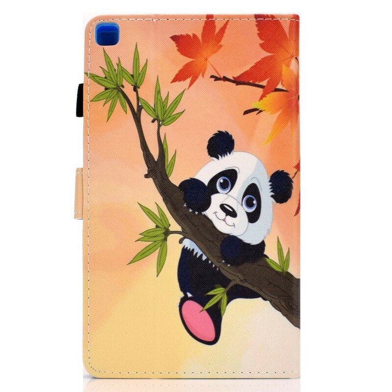 Etui Folio do Samsung Galaxy Tab A7 Lite Śliczna Panda