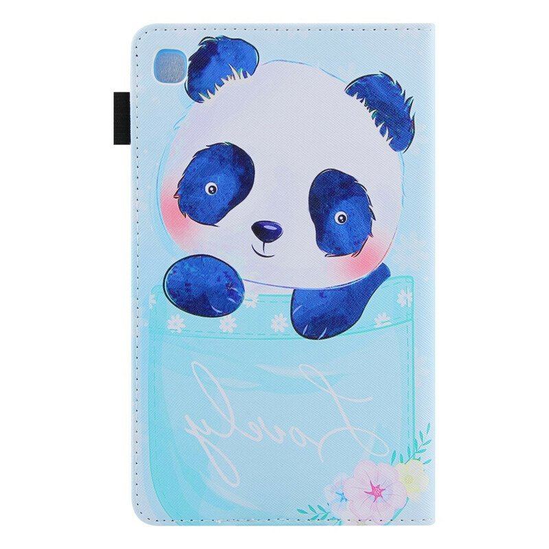 Etui Folio do Samsung Galaxy Tab A7 Lite Słodka Panda