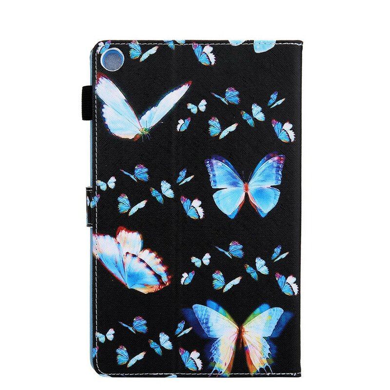 Etui Folio do Samsung Galaxy Tab A7 Lite Wiele Motyli