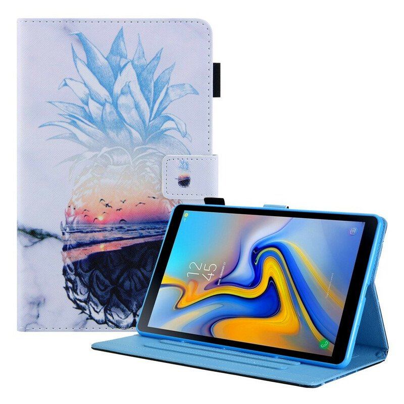 Etui Folio do Samsung Galaxy Tab A7 Lite Wzór Ananasa