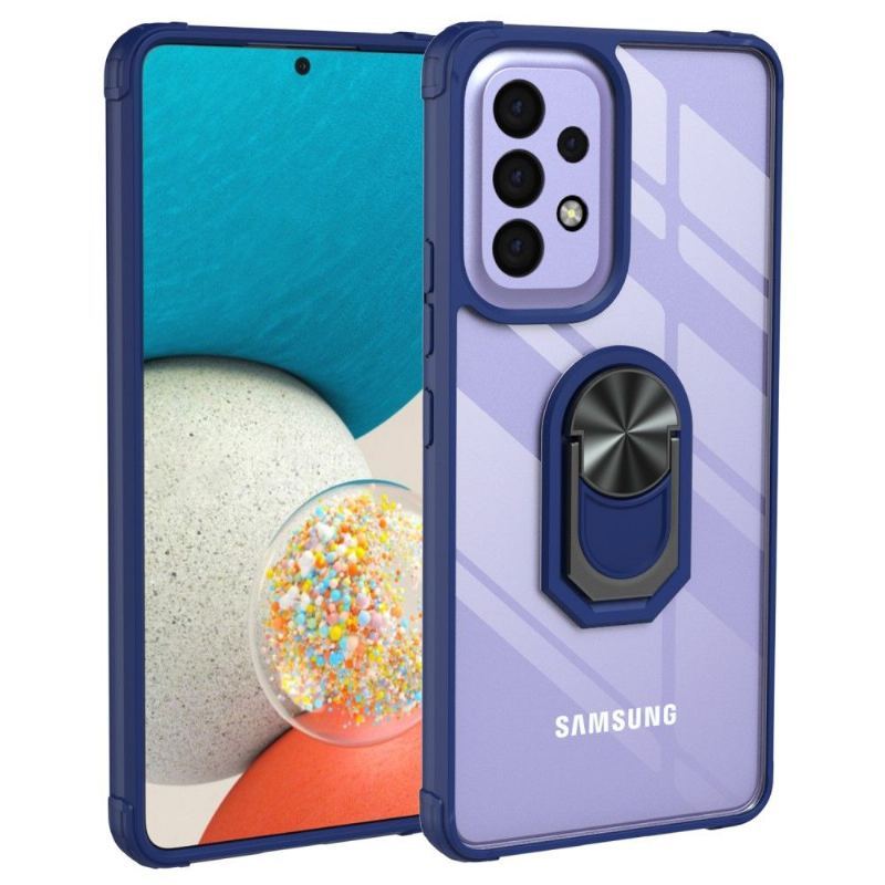 Etui do Samsung Galaxy A53 5G Anti-fall Etui Ochronne Przezroczysty Z Pierścieniem