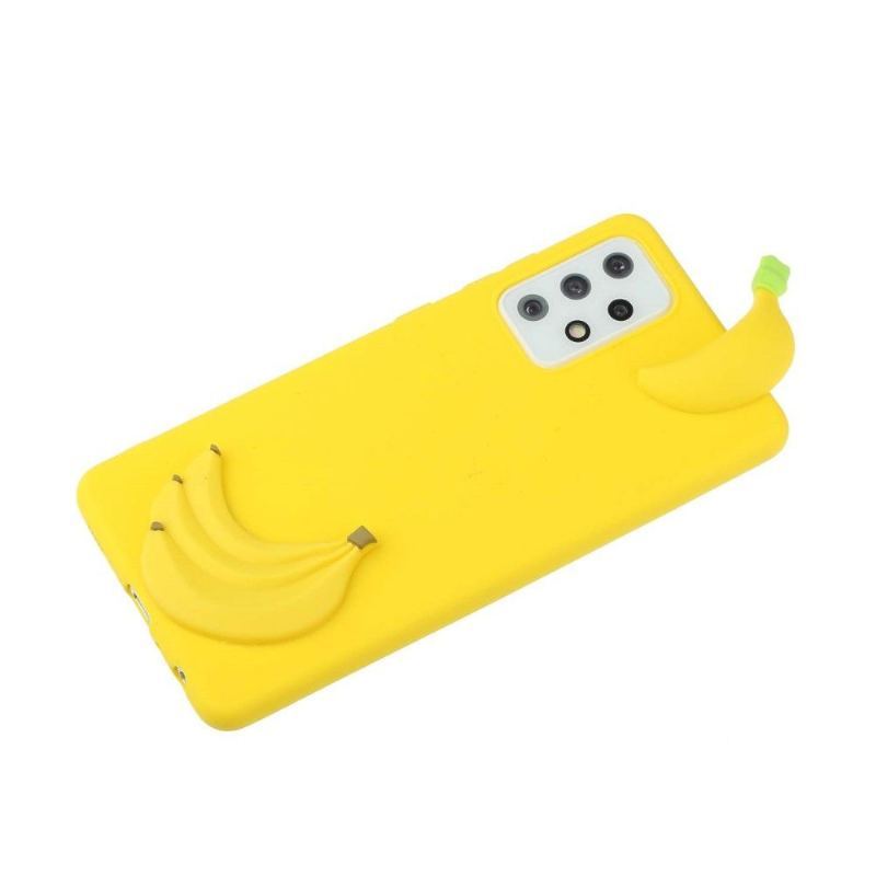 Etui do Samsung Galaxy A53 5G Anti-fall Silikon Banan 3d