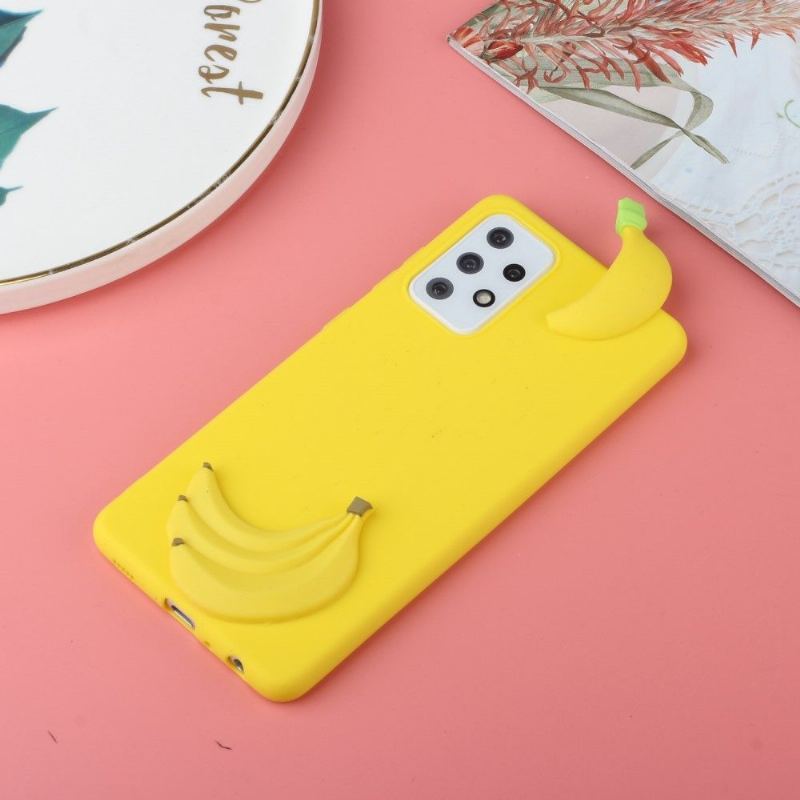 Etui do Samsung Galaxy A53 5G Anti-fall Silikon Banan 3d