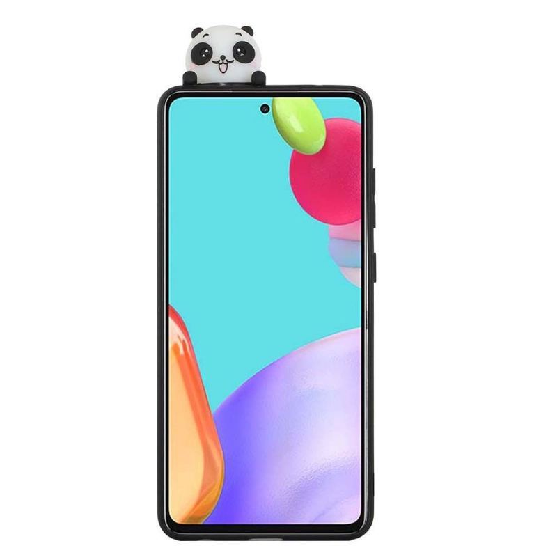 Etui do Samsung Galaxy A53 5G Anti-fall Silikonowa Panda 3d