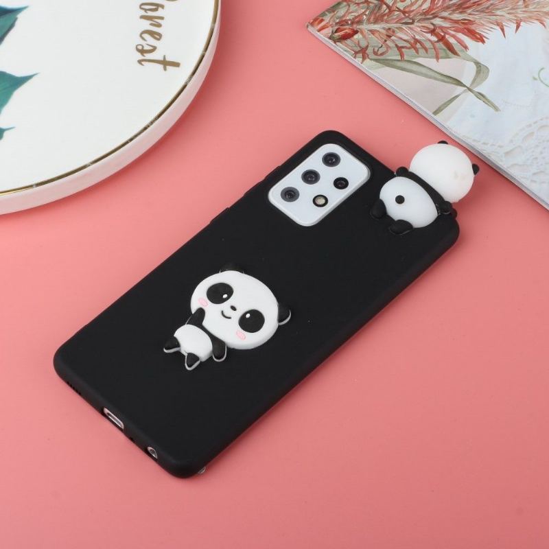 Etui do Samsung Galaxy A53 5G Anti-fall Silikonowa Panda 3d