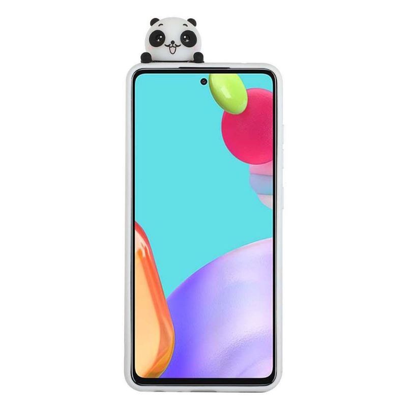 Etui do Samsung Galaxy A53 5G Anti-fall Silikonowa Panda 3d