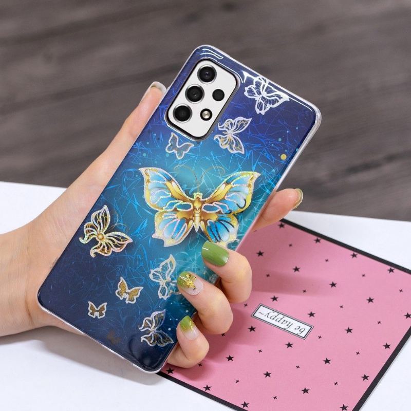 Etui do Samsung Galaxy A53 5G Biznes Motyle