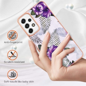 Etui do Samsung Galaxy A53 5G Egzotyczne Kwiaty