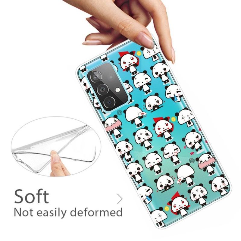 Etui do Samsung Galaxy A53 5G Kawaii Pandy