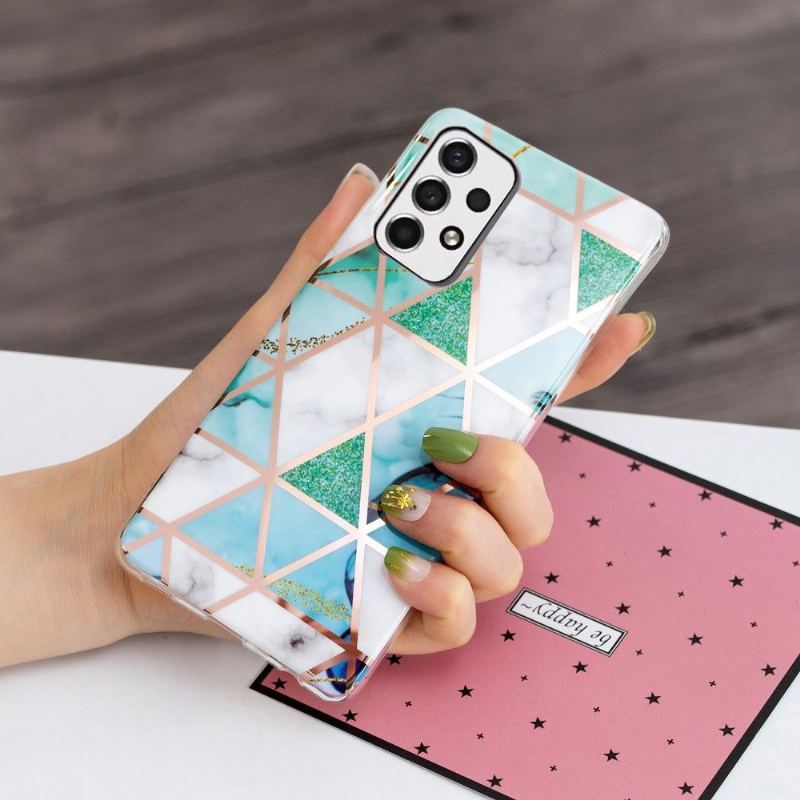 Etui do Samsung Galaxy A53 5G Silikonowa Geometria