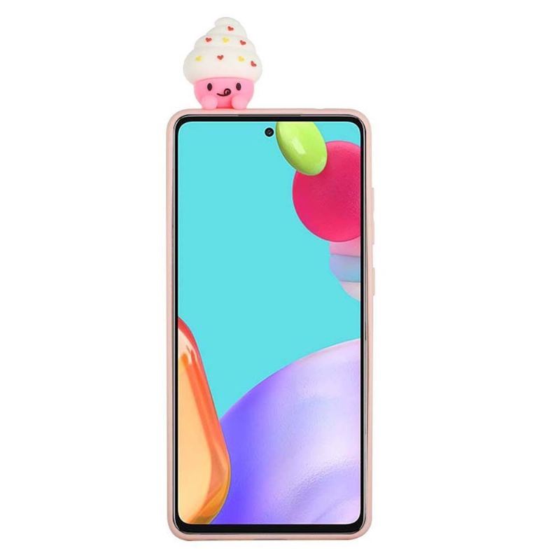 Etui do Samsung Galaxy A53 5G Silikonowe Lody 3d