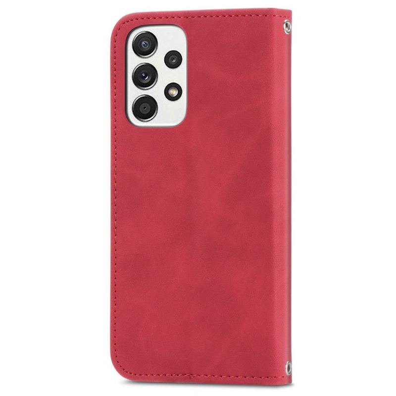 Etui Folio do Samsung Galaxy A53 5G Biznes Retro