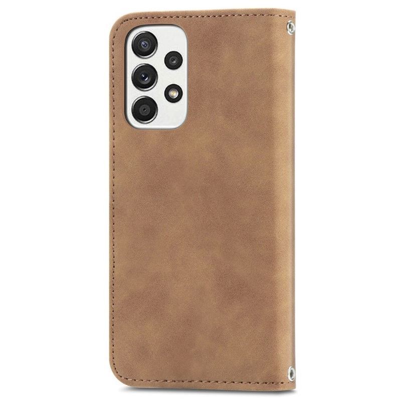 Etui Folio do Samsung Galaxy A53 5G Biznes Retro