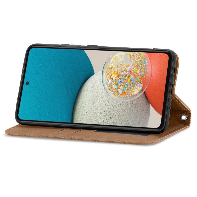 Etui Folio do Samsung Galaxy A53 5G Biznes Retro