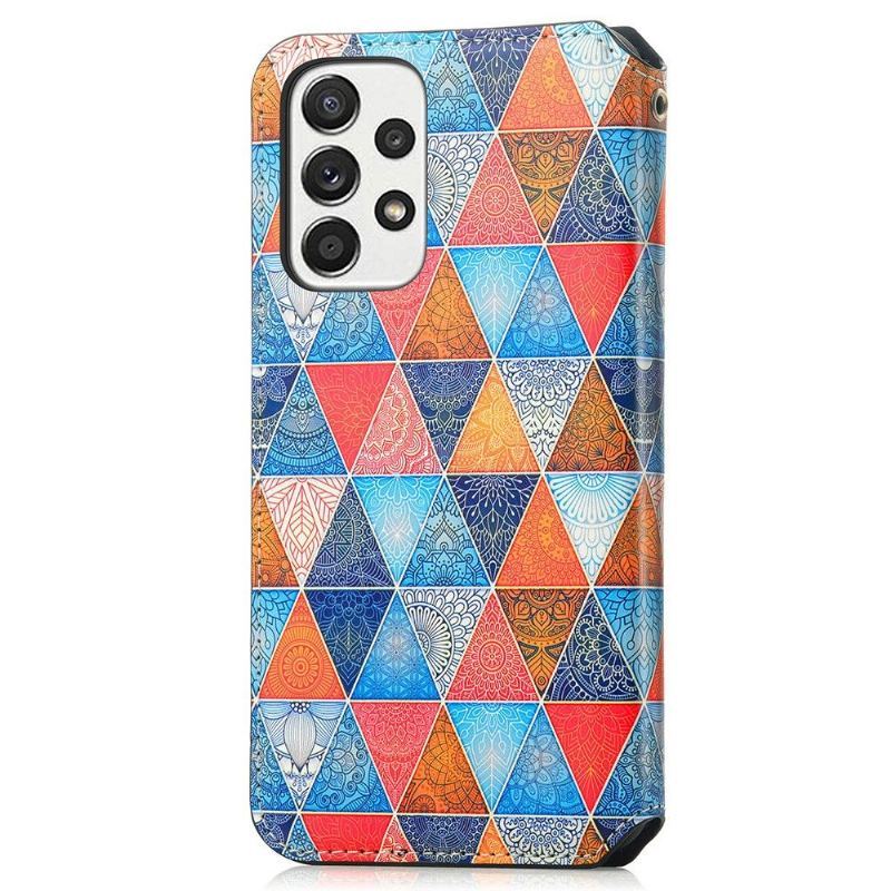 Etui Folio do Samsung Galaxy A53 5G Classic Kalejdoskop Mandala