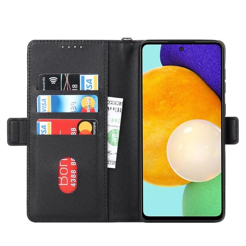 Etui Folio do Samsung Galaxy A53 5G Classic Kwiatowe Serce