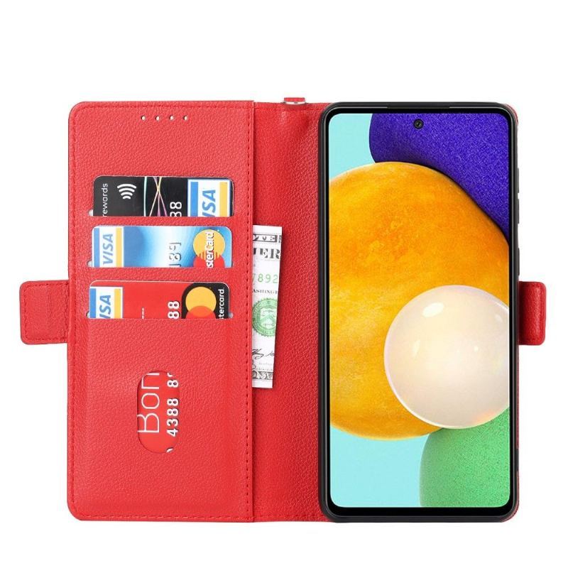 Etui Folio do Samsung Galaxy A53 5G Classic Kwiatowe Serce