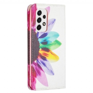 Etui Folio do Samsung Galaxy A53 5G Kolorowe Płatki