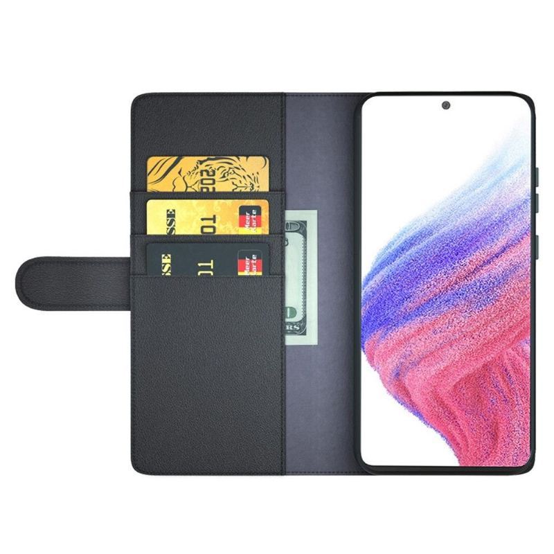 Etui Folio do Samsung Galaxy A53 5G Premium Skóra