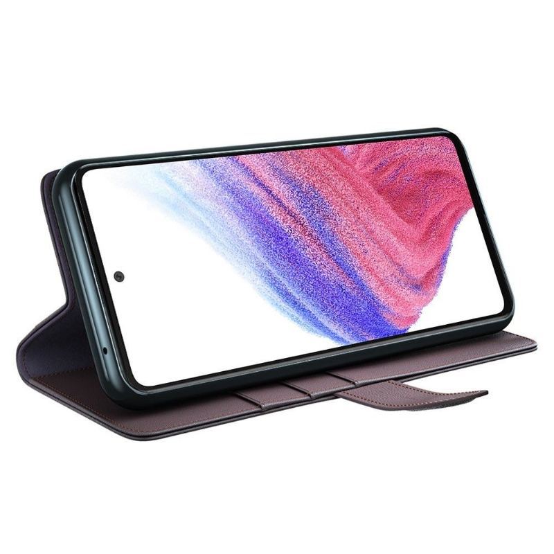 Etui Folio do Samsung Galaxy A53 5G Premium Skóra