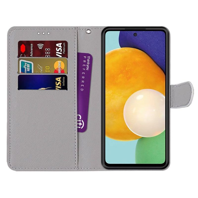 Etui Folio do Samsung Galaxy A53 5G Różowy