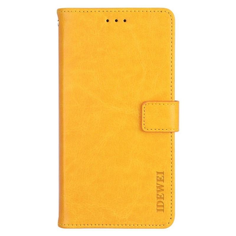 Etui Folio do Samsung Galaxy A53 5G Skórzany Futerał Idewei Folio Efekt Skóry