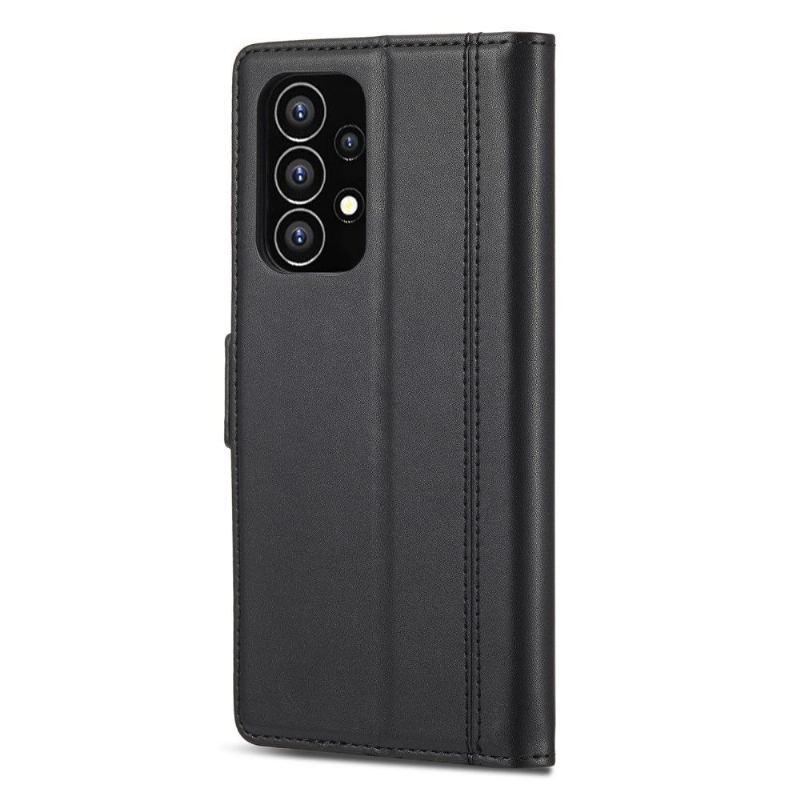 Etui Folio do Samsung Galaxy A53 5G Skórzany Futerał Lc.imeeke Folio Z Efektem Skóry