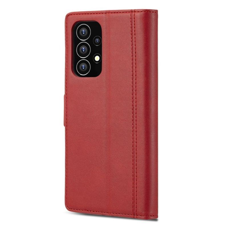 Etui Folio do Samsung Galaxy A53 5G Skórzany Futerał Lc.imeeke Folio Z Efektem Skóry