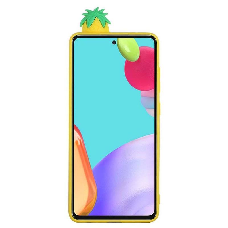 Futerały do Samsung Galaxy A53 5G Obrzeża Silikon Ananas 3d