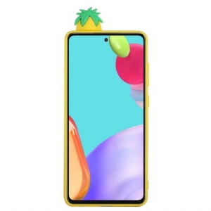 Futerały do Samsung Galaxy A53 5G Obrzeża Silikon Ananas 3d