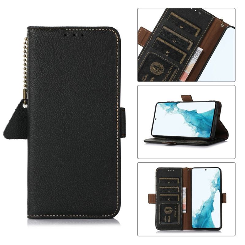 Etui Folio Do Xiaomi 14t Pro Blokowanie Rfid W Skórze