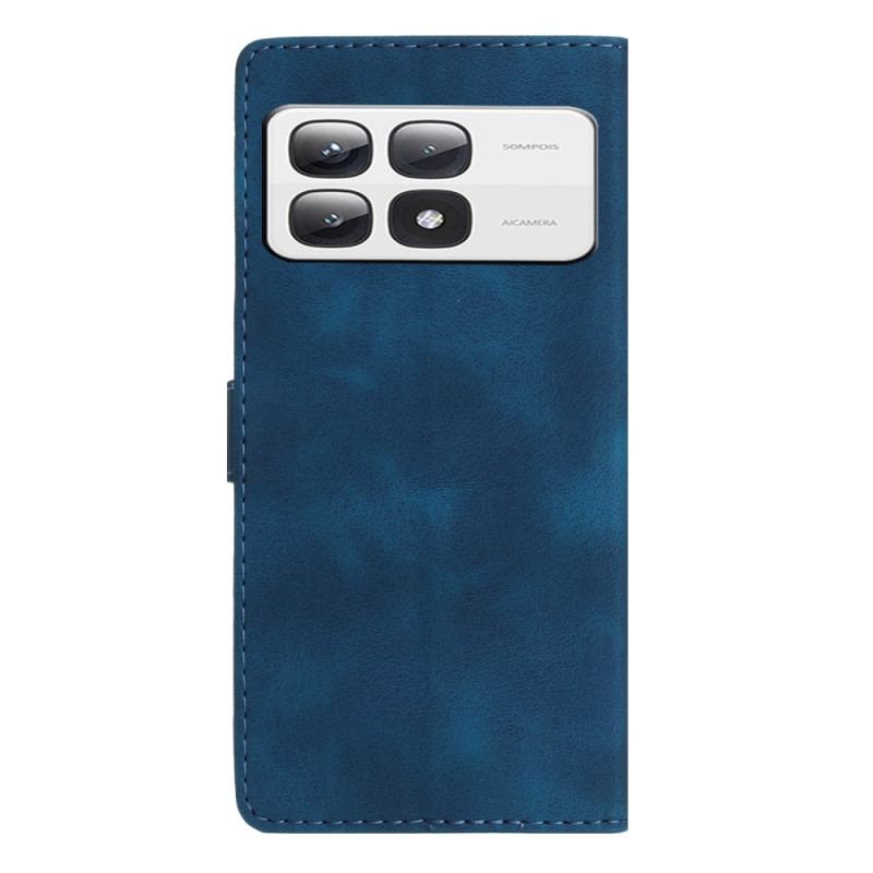 Etui Folio Do Xiaomi 14t Pro Kwiatowy Wzór Z Paskiem