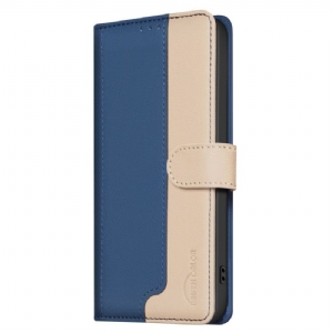 Etui Folio Xiaomi 14t Pro Dwukolorowy Kolor Binfen Etui Ochronne