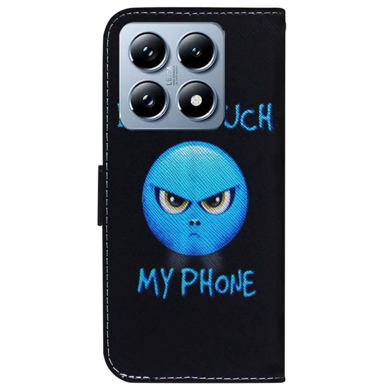 Etui Folio Xiaomi 14t Pro Emoji Telefonu Etui Ochronne