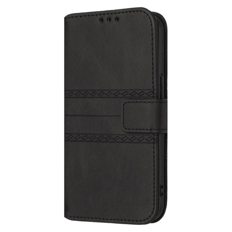 Etui Folio Xiaomi 14t Pro Fryz Z Paskiem