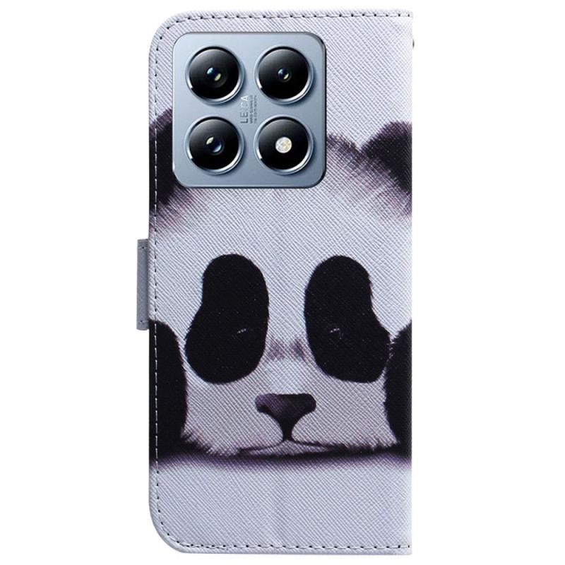 Etui Folio Xiaomi 14t Pro Panda Etui Ochronne