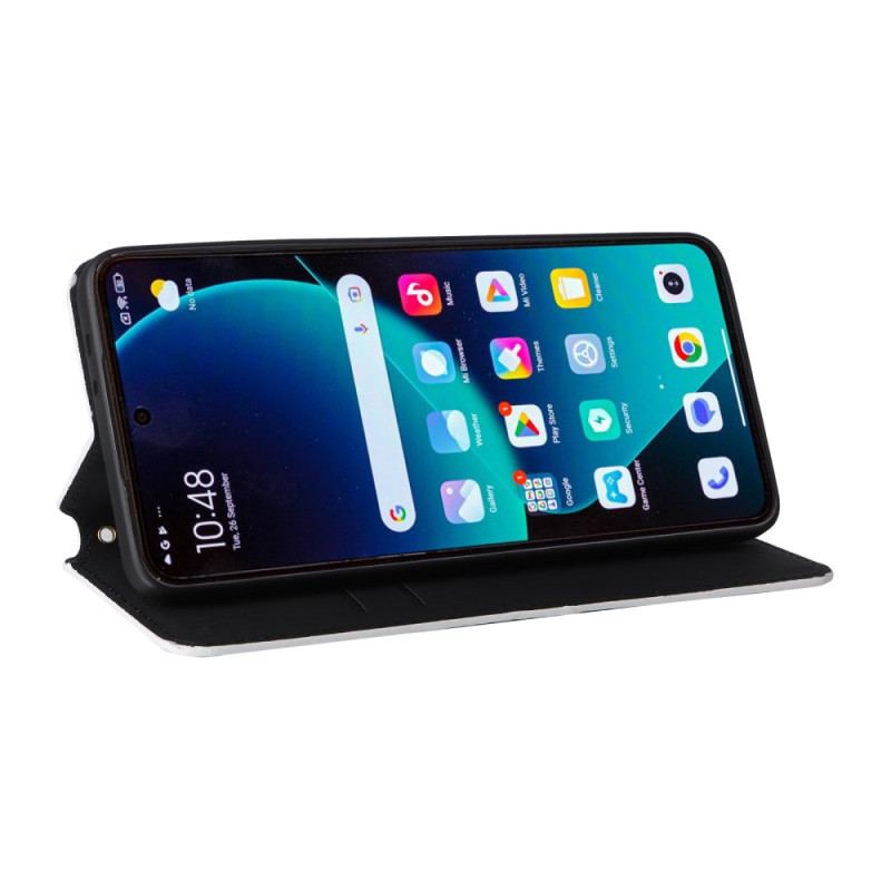 Flip Kotelot Xiaomi 14t Pro Kostki 3d Etui Ochronne