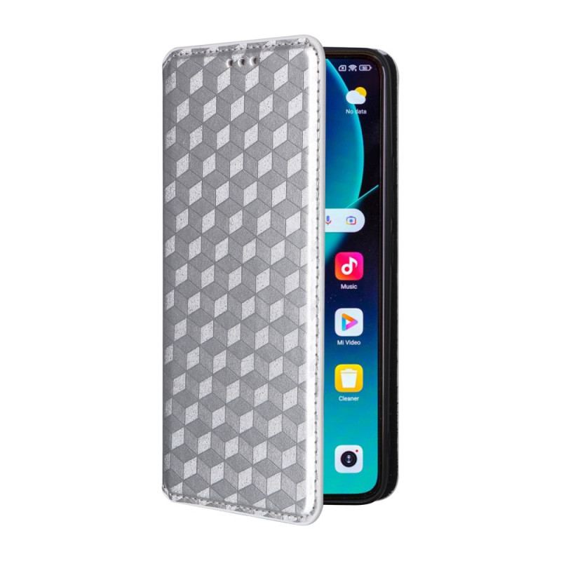 Flip Kotelot Xiaomi 14t Pro Kostki 3d Etui Ochronne