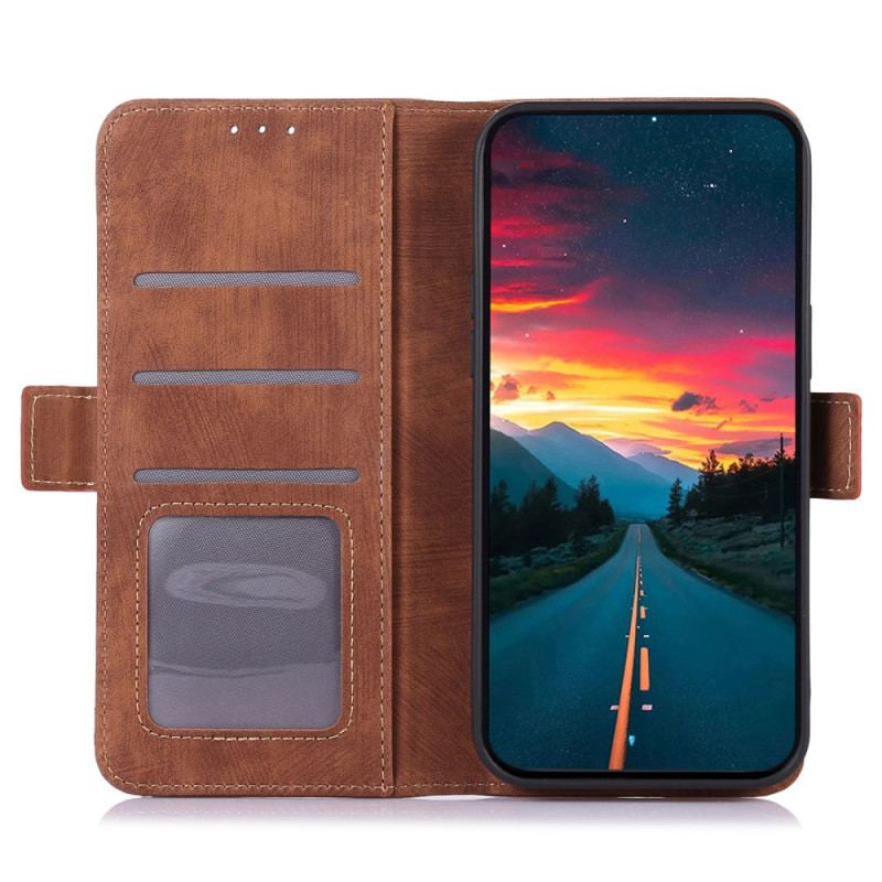 Skórzany Futerał Xiaomi 14t Pro Etui Na Telefon Abeel W Stylu Retro