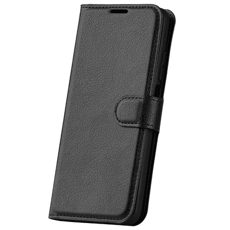 Etui Folio do Sony Xperia 1 IV Klasyczne Liczi