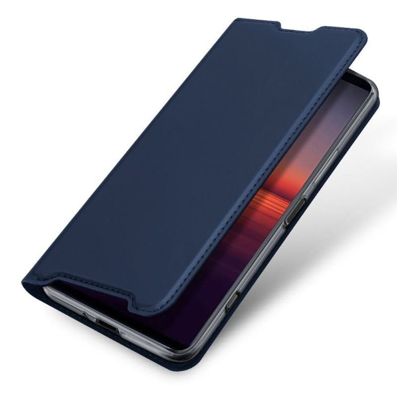 Etui Folio do Sony Xperia 1 IV Obrzeża Business Satin Effect