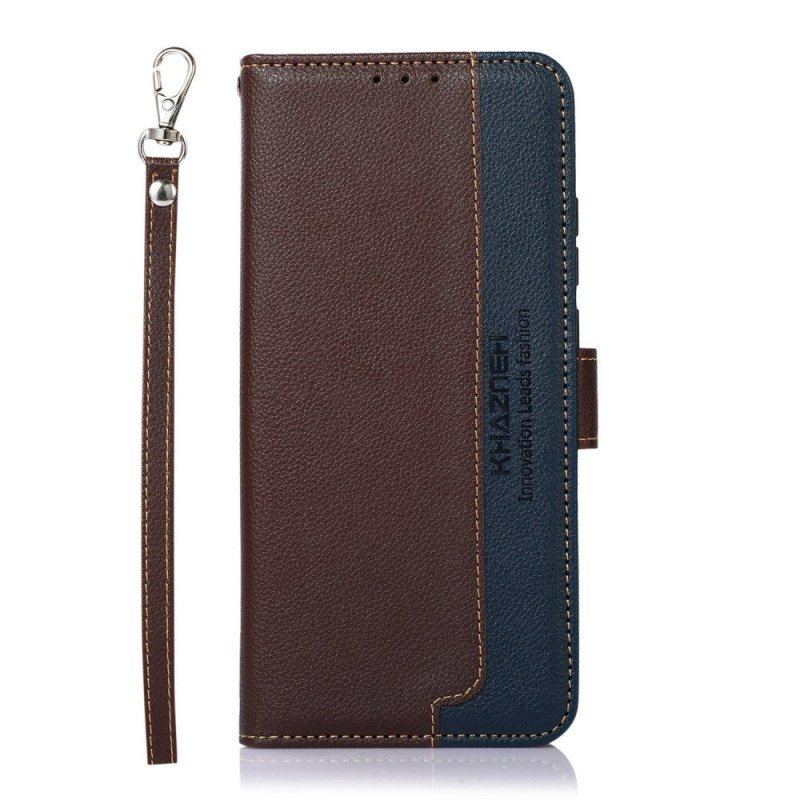 Etui Folio do Sony Xperia 1 IV Rfid W Stylu Liczi