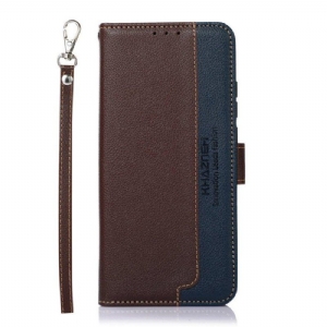 Etui Folio do Sony Xperia 1 IV Rfid W Stylu Liczi