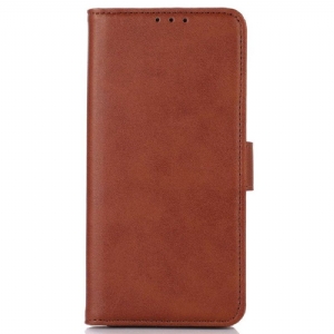 Etui Folio do Sony Xperia 1 IV Stylizacja Skóry