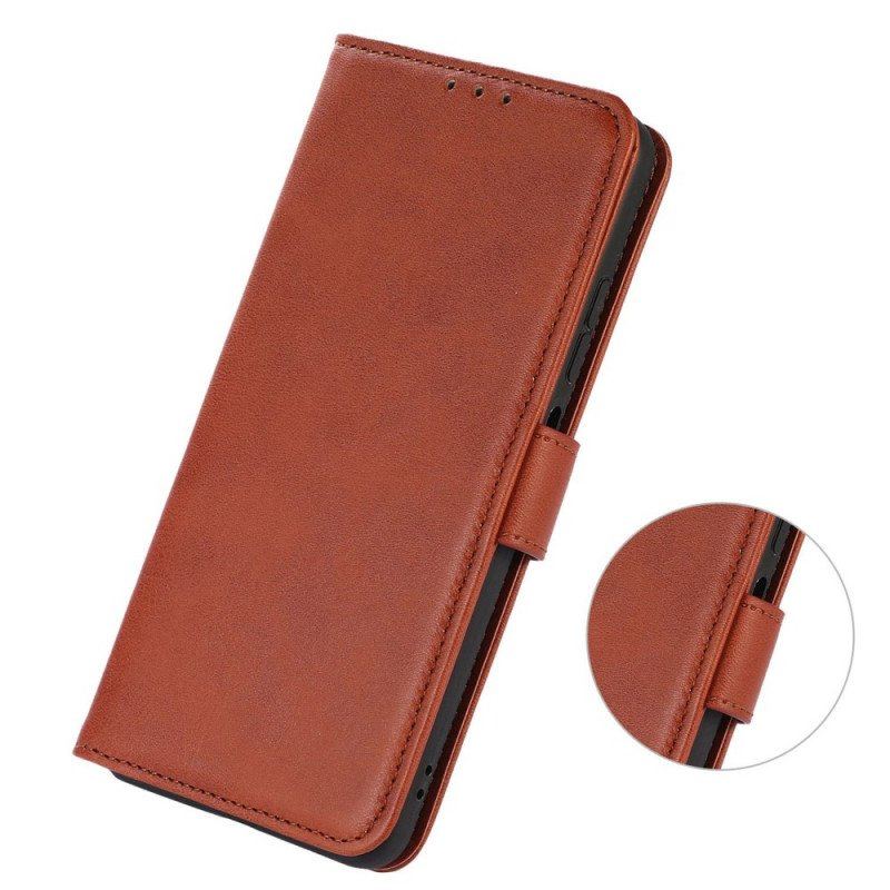 Etui Folio do Sony Xperia 1 IV Stylizacja Skóry