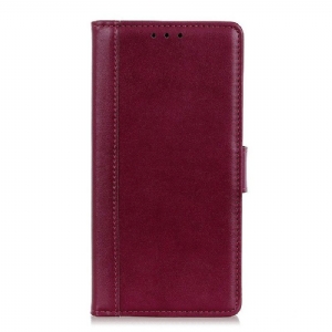 Etui Folio do Sony Xperia 1 IV Stylizacja Skóry